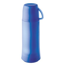 Isolierflasche KARIBIK 0,5 ltr blau Glaseinsatz Schraubverschluss  H 260 mm Produktbild