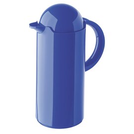 Isolierkanne SKYLINE 1 ltr blau glänzend Glaseinsatz Drehverschluss  H 282 mm Produktbild