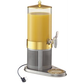 Saftkanne Aktiv kühlbar goldfarben | 1 Behälter 5 ltr  H 495 mm Produktbild