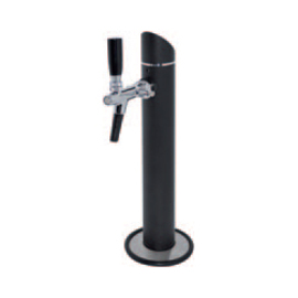 Schanksäule BLACK TOWER mit Zierflansch Produktbild