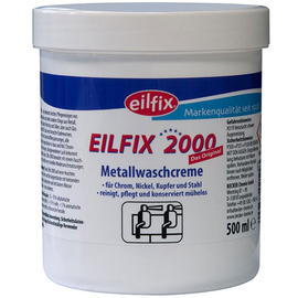 Metallwaschcreme Eilfix 2000 Paste | passend für Metalloberflächen | Glaskeramikkochfelder | 500 ml Dose Produktbild 0 L