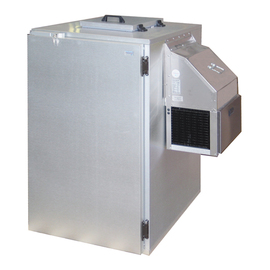 Nassmüllkühler Stahlblech  H 1295 mm | passend für eine 240-ltr-Mülltonne Produktbild