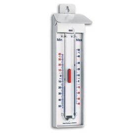 Maxima-Minima-Thermometer analog  L 68 mm Produktbild