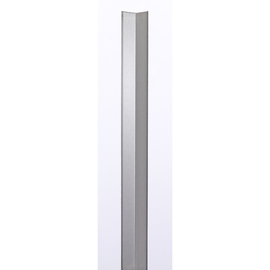 Eckwinkel, Edelstahl, L 1500 mm, 40 x 40 mm, 1 mm stark, Kante gebogen Produktbild