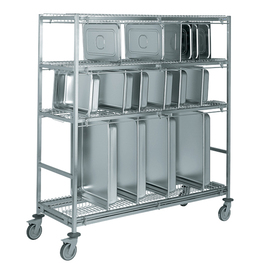 GN-Behälterwagen | 38 Fächer pro Ebene L 1278 mm Produktbild