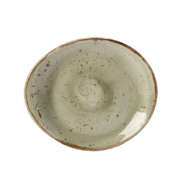 Servierplatte CRAFT GREEN Porzellan Ø 155 mm Produktbild