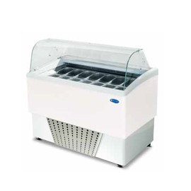Eisvitrine BRIO 4+4 | passend für 8 Eisschalen | 852 mm x 773 mm H 1225 mm Produktbild