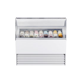 Eisvitrine NOVA 10 | 1335 mm x 850 mm H 1300 mm Produktbild