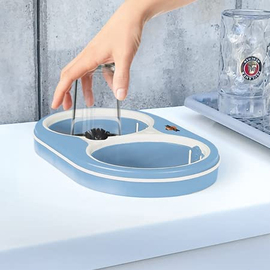 Gläserspüler NU® pro Iceblue portable blau | antimikrobiell Produktbild 2 S