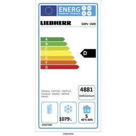 Gefriergerät GN 2/1 GGPv 1420-40 weiß 1427 ltr | Umluftkühlung Produktbild 1 S