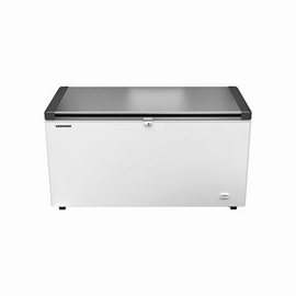 Gefriertruhe EFL 4656 404 ltr weiß | Edelstahl-Klappdeckel Produktbild 1 S