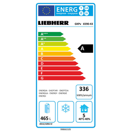 Kühlgerät GN 2/1 GKPv 6590-43 601 ltr | Umluftkühlung | Türanschlag rechts Produktbild 1 S