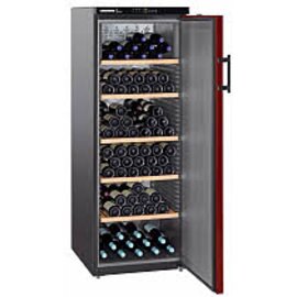 Weintemperierschrank WTr 4211, Vinothek, schwarz, Temperaturbereich: +5°C bis +18°C Produktbild