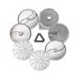 Scheiben-Set GASTRONOMIE Plus  (C2SX, C5SX, C10, J2X, J7X, AS4XX, MT10T - Ø 205mm) inklusive Würfelgatter-Reinigungswerkzeug Produktbild