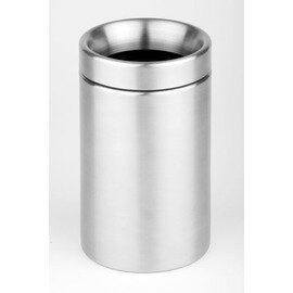 Tischrestebehälter SUNDAY 1,1 ltr Edelstahl Ringdeckel matt Ø 100 mm  H 180 mm Produktbild