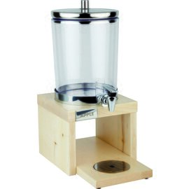 Saftdispenser BRIDGE kühlbar ahornfarben | 1 Behälter 6 ltr  H 500 mm Produktbild