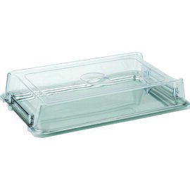 Haube  • GN 1/1 HOCHSTAPLER PETG klar transparent  L 530 mm  x 325 mm  H 90 mm Produktbild