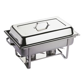 Chafing Dish GN 1/1 ECONOMIC abnehmbarer Deckel 9 ltr  L 610 mm  H 300 mm Produktbild