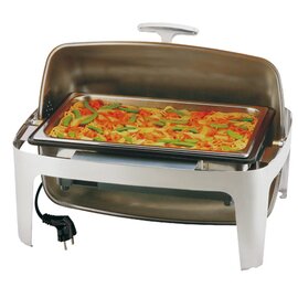 Elektro-Rolltop-Chafing Dish GN 1/1 ELITE rolltop deckel 230 Volt 760 - 900 Watt 11 ltr  L 670 mm  H 450 mm Produktbild