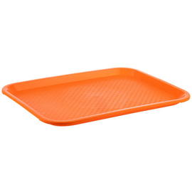 Fast Food-Tablett Polypropylen orange 350 mm x 270 mm H 20 mm Produktbild
