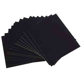 Beschriftungskarten schwarz L 100 mm x 80 mm Produktbild