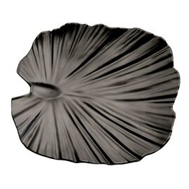 Palmblattschale NATURAL COLLECTION Kunststoff schwarz 350 mm  x 340 mm  H 45 mm Produktbild