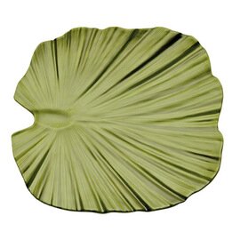 RESTPOSTEN | Palmblattschale NATURAL COLLECTION Kunststoff grün quadratisch 420 mm  x 420 mm  H 45 mm Produktbild