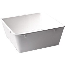 Schale SYSTEM-THEKE Kunststoff weiß 3 ltr 220 mm  x 220 mm  H 90 mm Produktbild