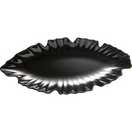 Blattschale NATURAL COLLECTION Kunststoff schwarz oval  L 520 mm  x 250 mm  H 40 mm Produktbild