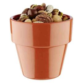 Schale 0,3 ltr Ø 90 mm FLOWER POT Melamin terrakotta H 85 mm Produktbild 1 S