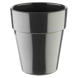 Schale 1 ltr Ø 130 mm FLOWER POT Melamin grau H 150 mm Produktbild