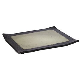 Tablett GN 1/2 JADE Kunststoff schwarz jadegrün  H 30 mm Produktbild