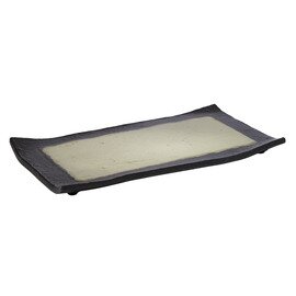 Tablett GN 1/3 JADE Kunststoff schwarz jadegrün  H 30 mm Produktbild