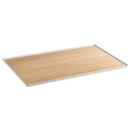 GN Tablett GN 1/1 weiß | beige 560 mm x 355 mm H 15 mm Produktbild