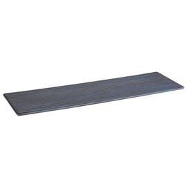 GN-Tablett GN 2/4 blau | grau 530 mm x 162 mm H 15 mm Produktbild