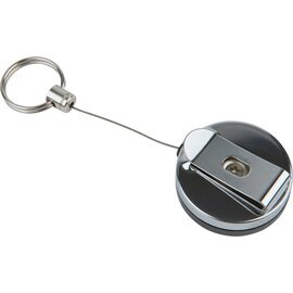 Schlüsselschnur Kunststoff Edelstahl mit Befestigungsclip  Ø 40 mm  L 650 mm | 2 Stück Produktbild