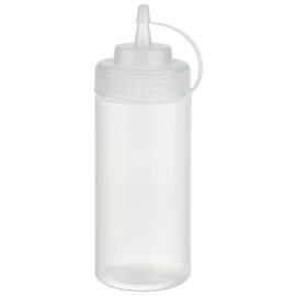 Quetschflasche 490 ml transparent Ø 70 mm H 200 mm Produktbild