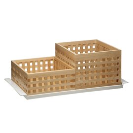 Brotstation Buche  • Schneidbrett | Tablett | 2 Boxen Produktbild 1 S