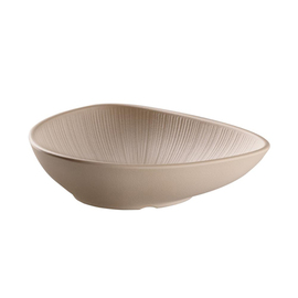 Schale NERO Melamin beige oval | 0,6 ltr L 230 mm x 180 mm H 50 mm Produktbild