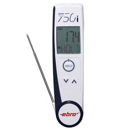 Infrarot-Klappthermometer TLC 750i dual mit Einstechfühler Produktbild