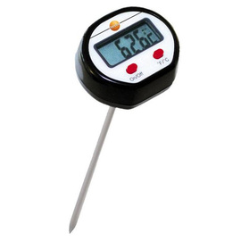 Mini-Einstechthermometer | -50°C bis +150°C inkl. Batterien | Kalibrier-Protokoll | Einstechtiefe 124 mm Produktbild