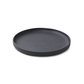 Servierplatte | Teller Caractère | Porzellan | schwarz Ø 210 mm H 20 mm Produktbild
