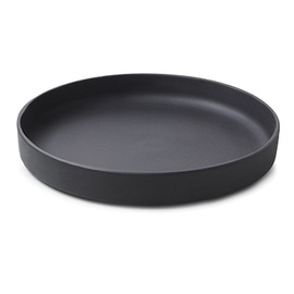 Servierplatte | Teller Caractère | Porzellan | schwarz Ø 230 mm H 33 mm Produktbild