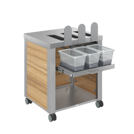 Bestecksortierschrank fahrbar H 830 mm Produktbild 1 S