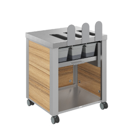 Bestecksortierschrank fahrbar H 830 mm Produktbild 2 S