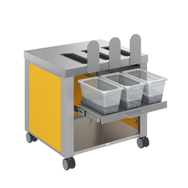 Bestecksortierschrank fahrbar H 680 mm Produktbild 2 S