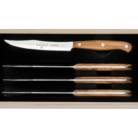 Steakmesserset PREMIUMCUT Olivenholz 4-teilig | Klingenlänge 12 cm Produktbild