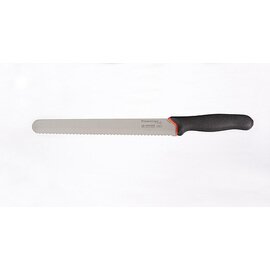 Tranchiermesser PRIME LINE CHEF Wellenschliff  | kurze Griffnase | schwarz | Klingenlänge 25 cm Produktbild