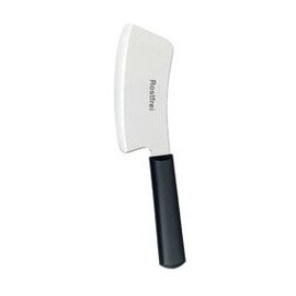 Hackfleischmesser breit gebogene Klinge glatter Schliff | schwarz | Klingenlänge 14 cm  L 26 cm Produktbild