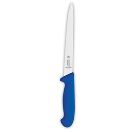 Filiermesser gerade Klinge sehr flexibel glatter Schliff | blau | Klingenlänge 18 cm  L 30 cm Produktbild